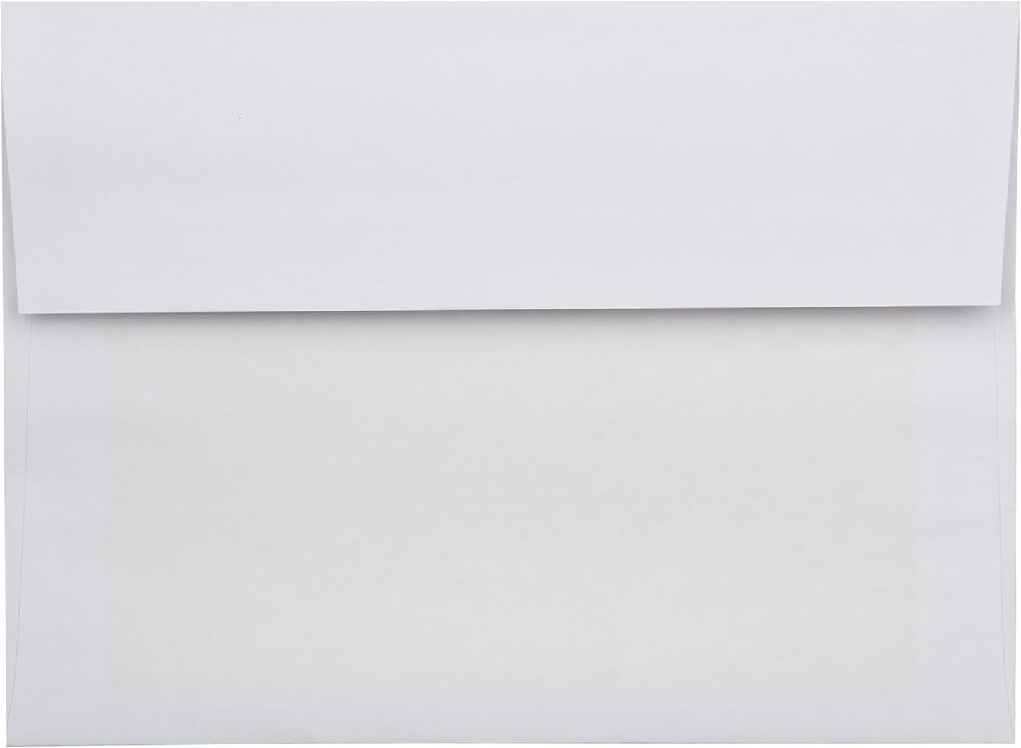 LUXPaper A7 Foil Lined Invitation Envelopes | Peel & Press | 5 1/4" x 7 1/4" | White w/Gold LUX Lining | 60lb. Text | 250 Qty