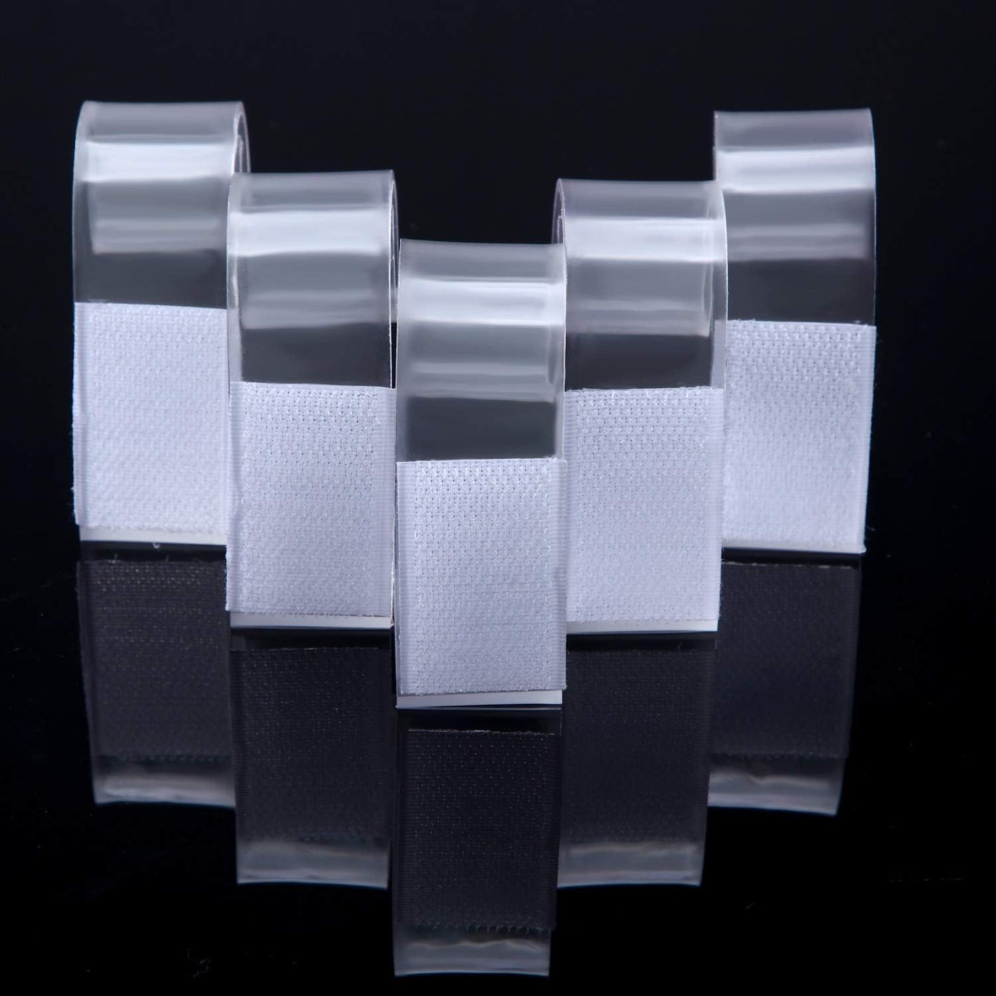 Boao 50 Packs Table Skirt Cover Clips Plastic Tablecloth Clips for Outdoor Party Dining Home 1 3/5 to 1 4/5 Inches